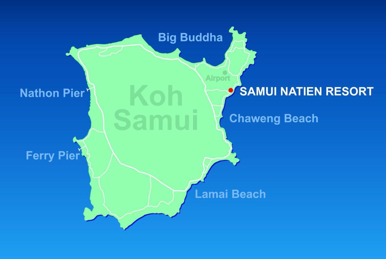 Samui Natien Resort Pantai Chaweng Luaran gambar